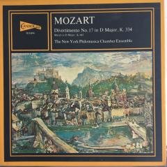 New York Philomusica Chamber Ensemble ‎– Mozart Divertimento No. 17 In D Major, K.334 LP