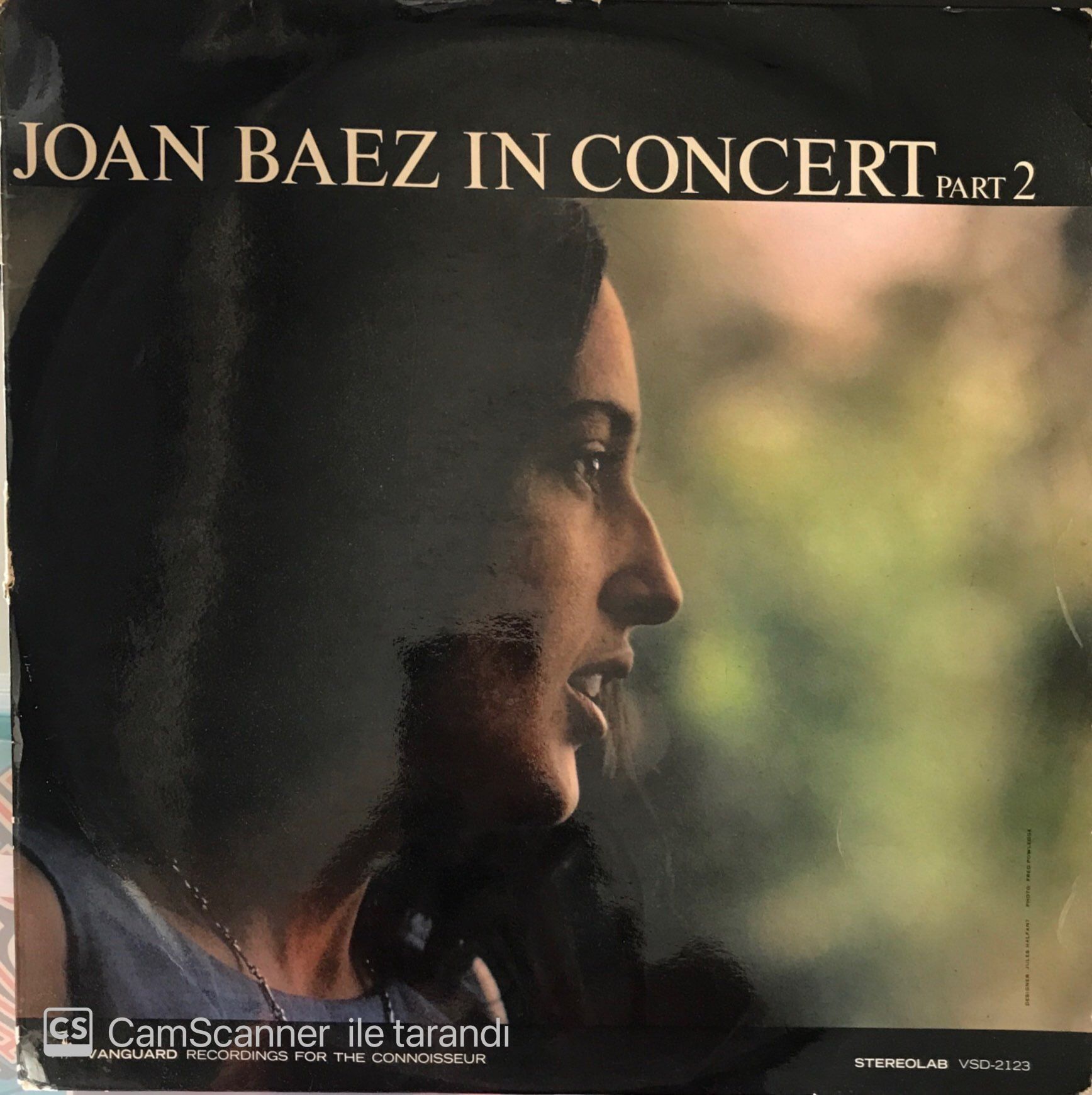 Joan Baez In Concert Part 2 LP