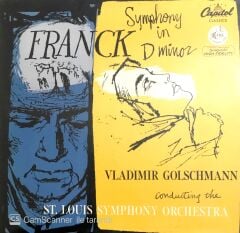 Franck Symphony D Minor Vladimir Golschmann LP