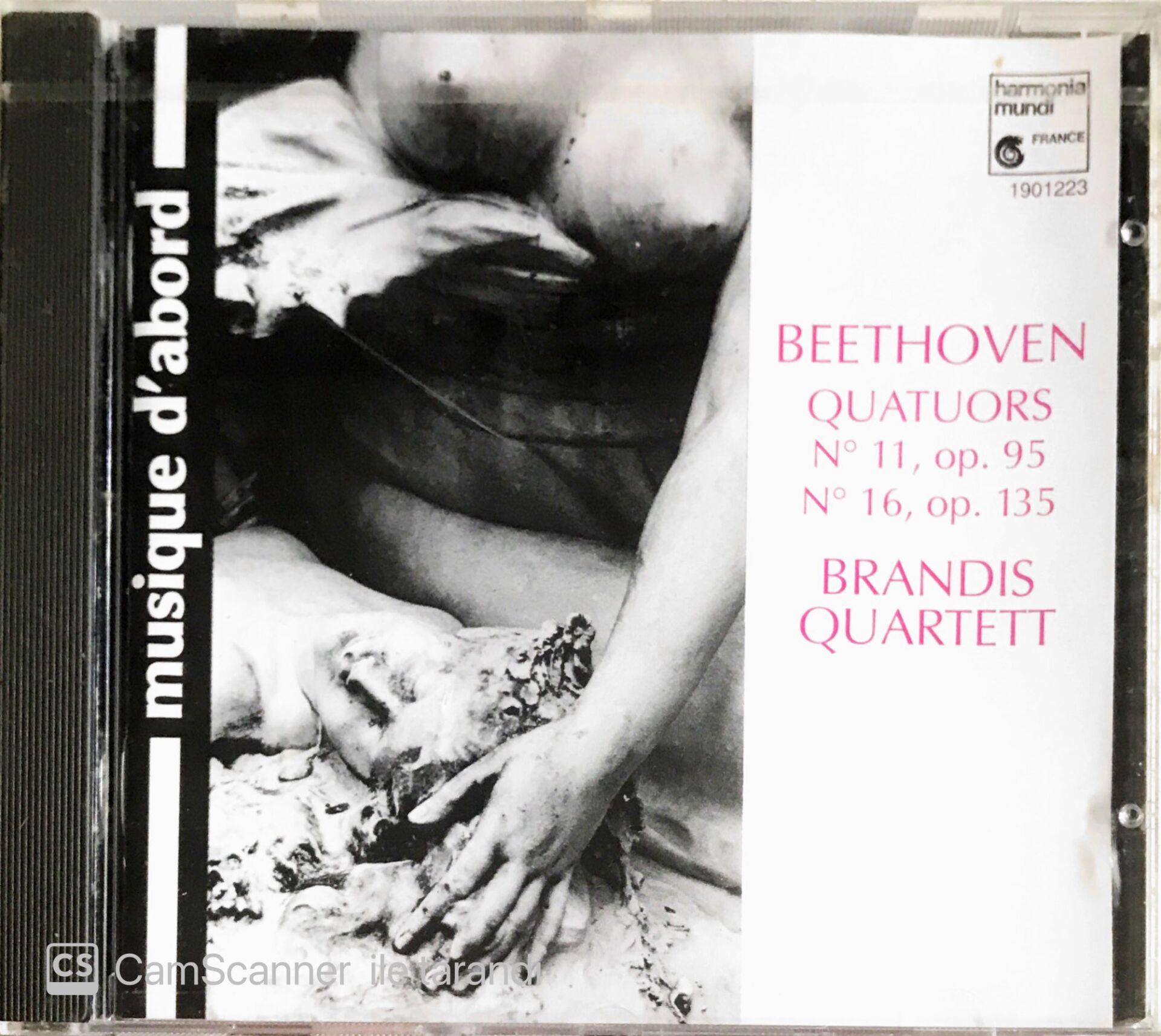 Beethoven/Quatuors No 11 & 16/Brandis Quartett - CD