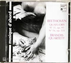 Beethoven/Quatuors No 11 & 16/Brandis Quartett - CD