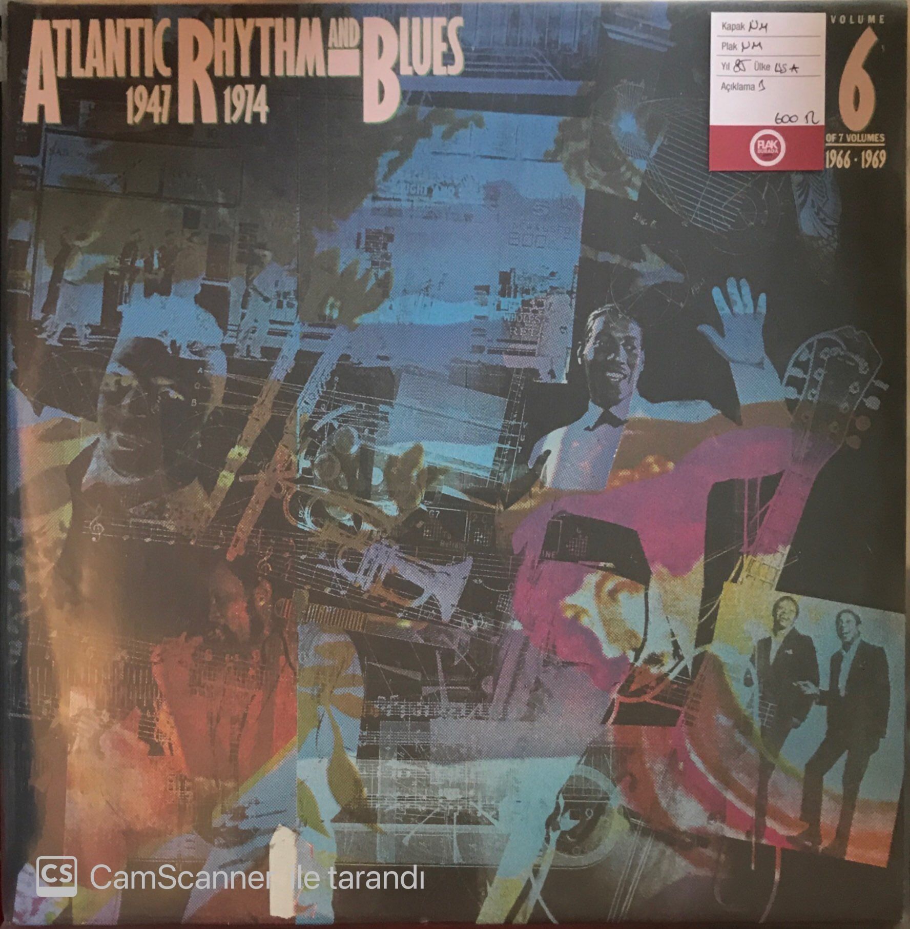 Atlantic Rhythm And Blues  1947 - 1974 Volume 6 Double LP