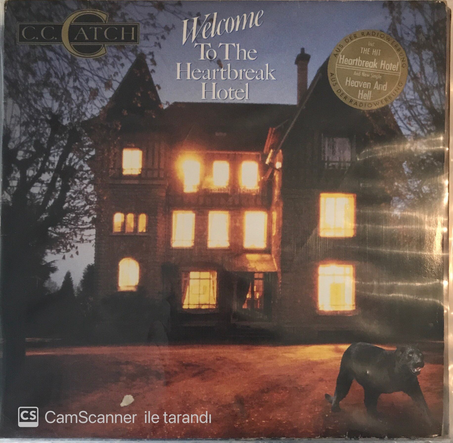 C.C. Catch Welcome To The Heartbreak Hotel LP