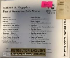 Richard Hagopian - Best Of Armenian Folk Music CD