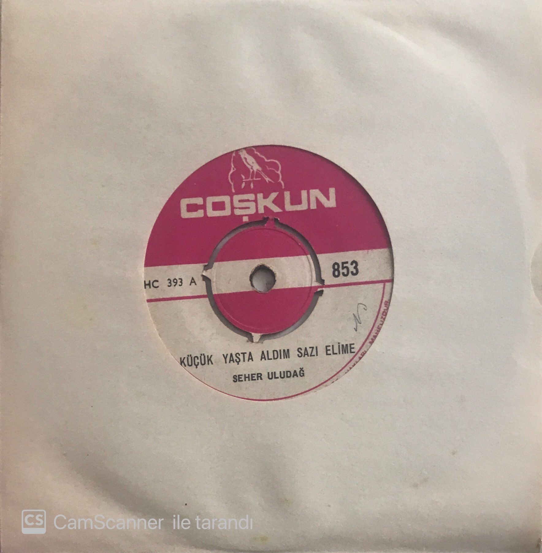 Seher Uludağ Küçük Yaşta Aldım Sazı Elime 45lik