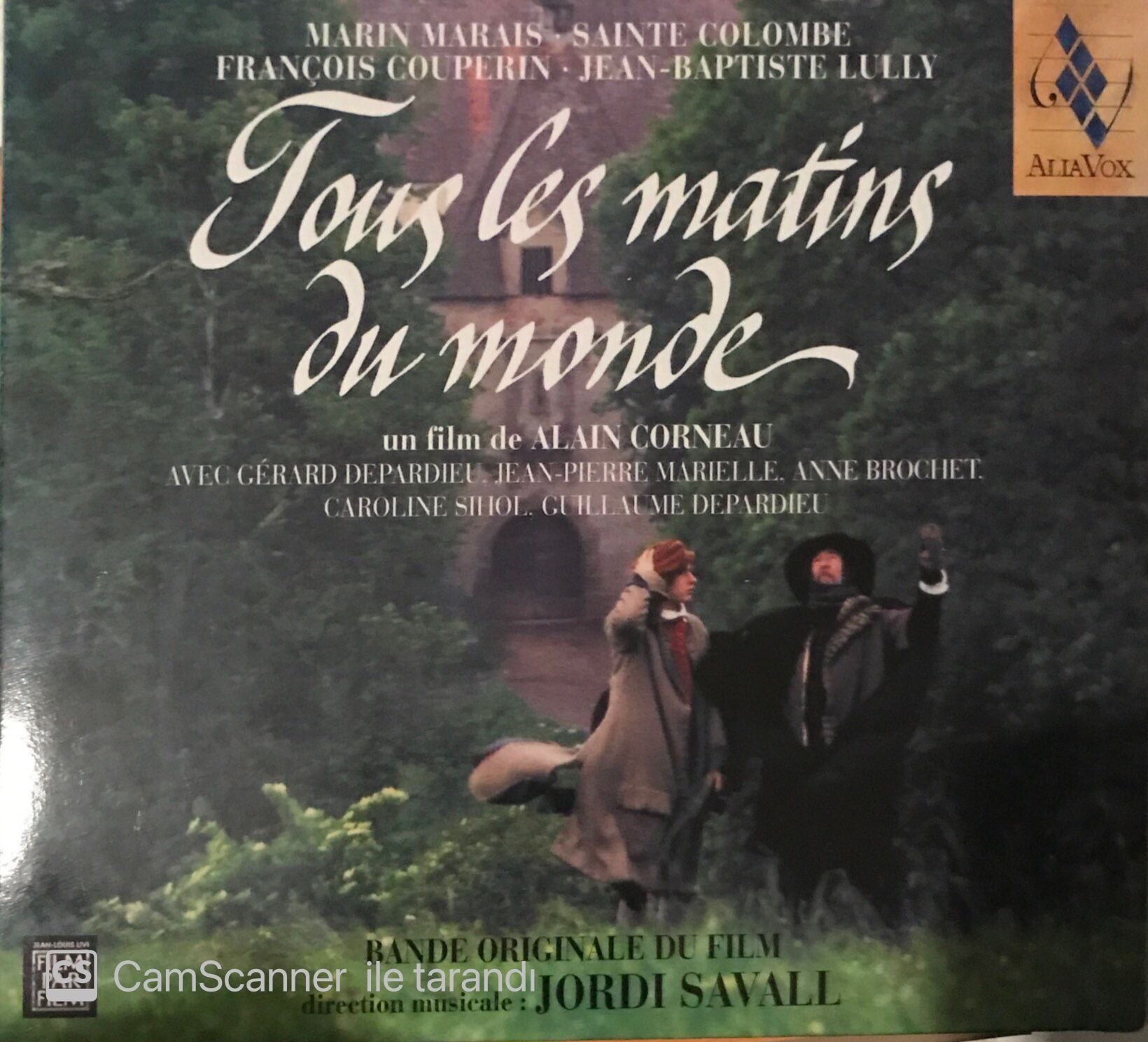 Tous Les Matins Du Monde - Bande Originale Du Film Jordi Savall CD