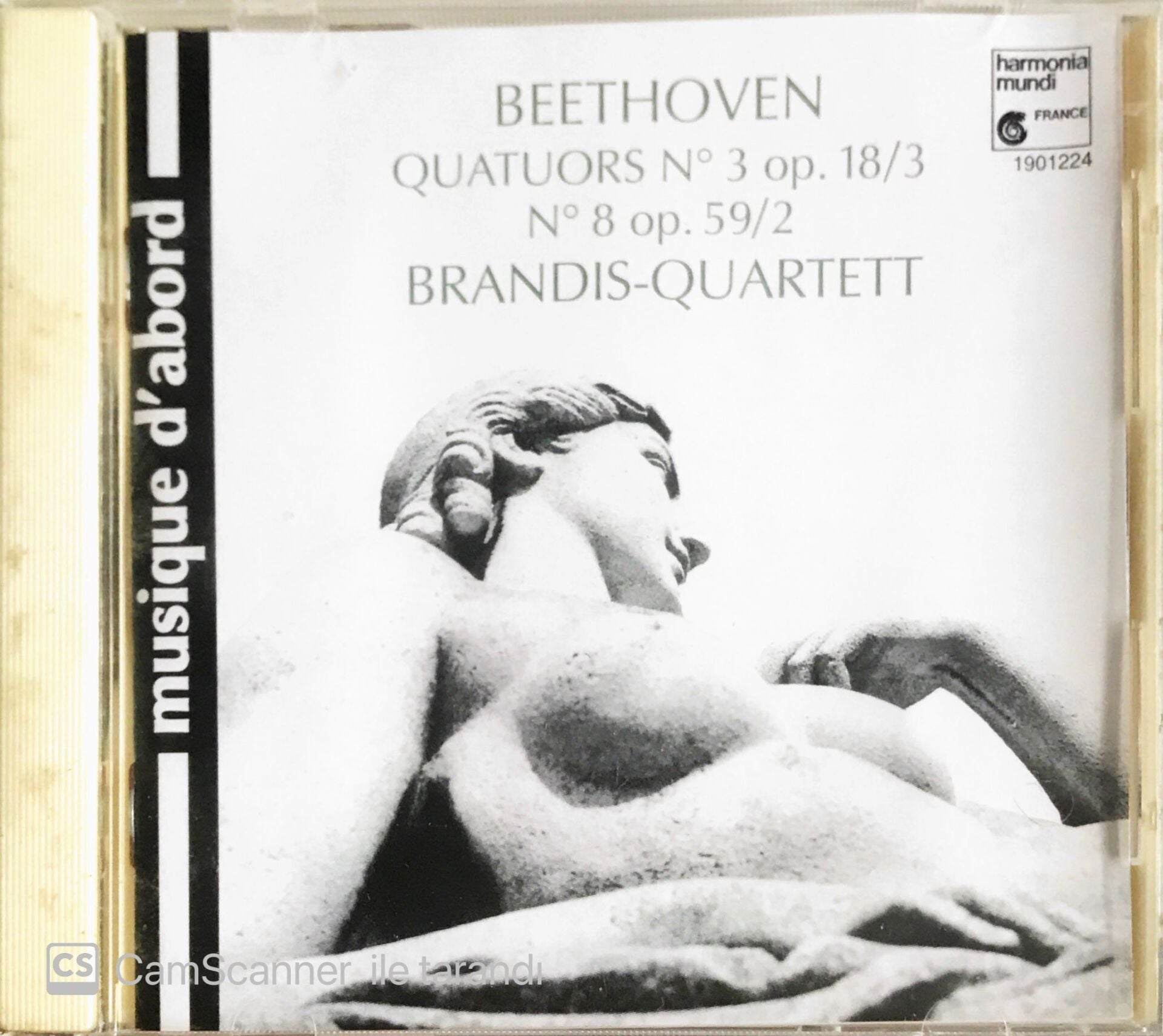 Beethoven/Quatuors No 3 & 8 /Brandis Quartett - CD