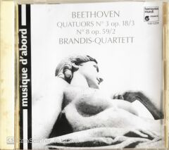Beethoven/Quatuors No 3 & 8 /Brandis Quartett - CD