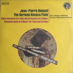 Jean-Pierre Rampal  The German Rococo Flute Gluck LP