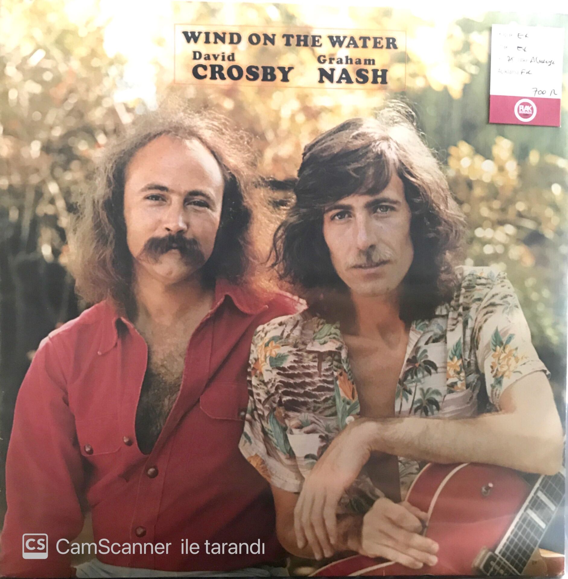 Crosby Nash - Wind on the Water LP
