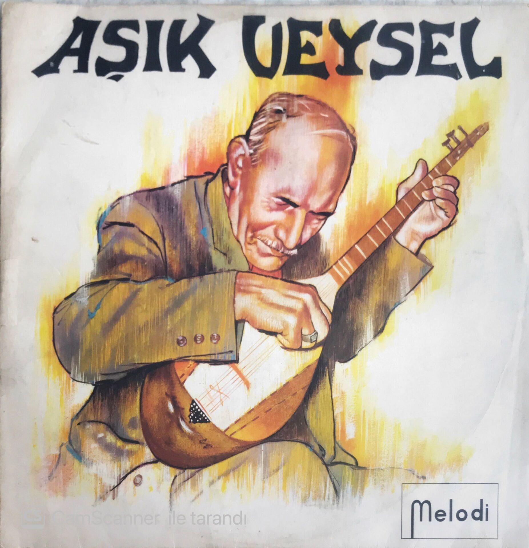 Aşık Veysel - Kendi Sazından Ve Sözünden - LP