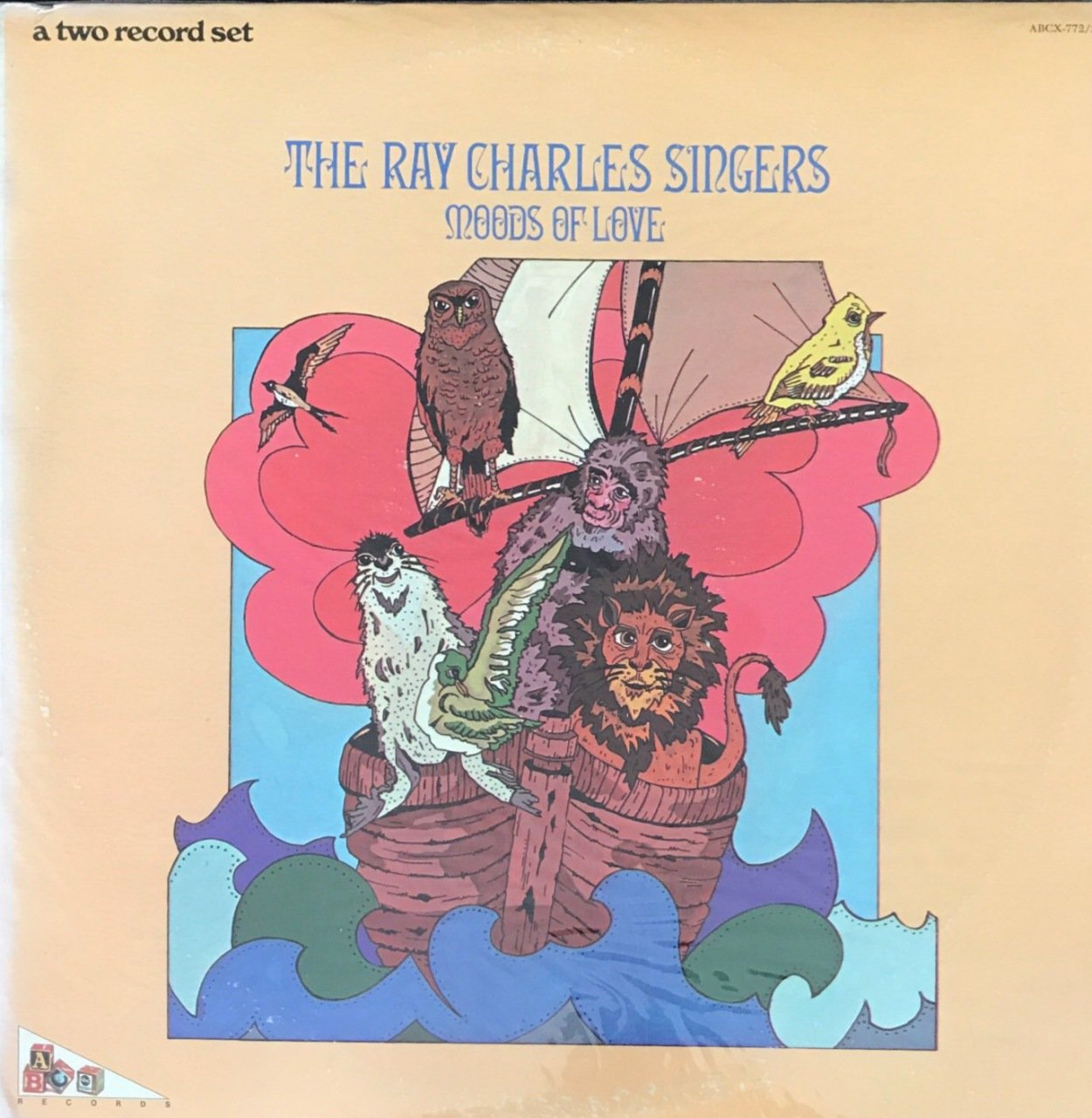 The Ray Charles Singers Moods Of Love Çift LP