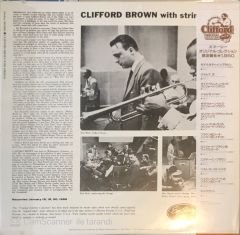 Clifford Brown With Strins LP