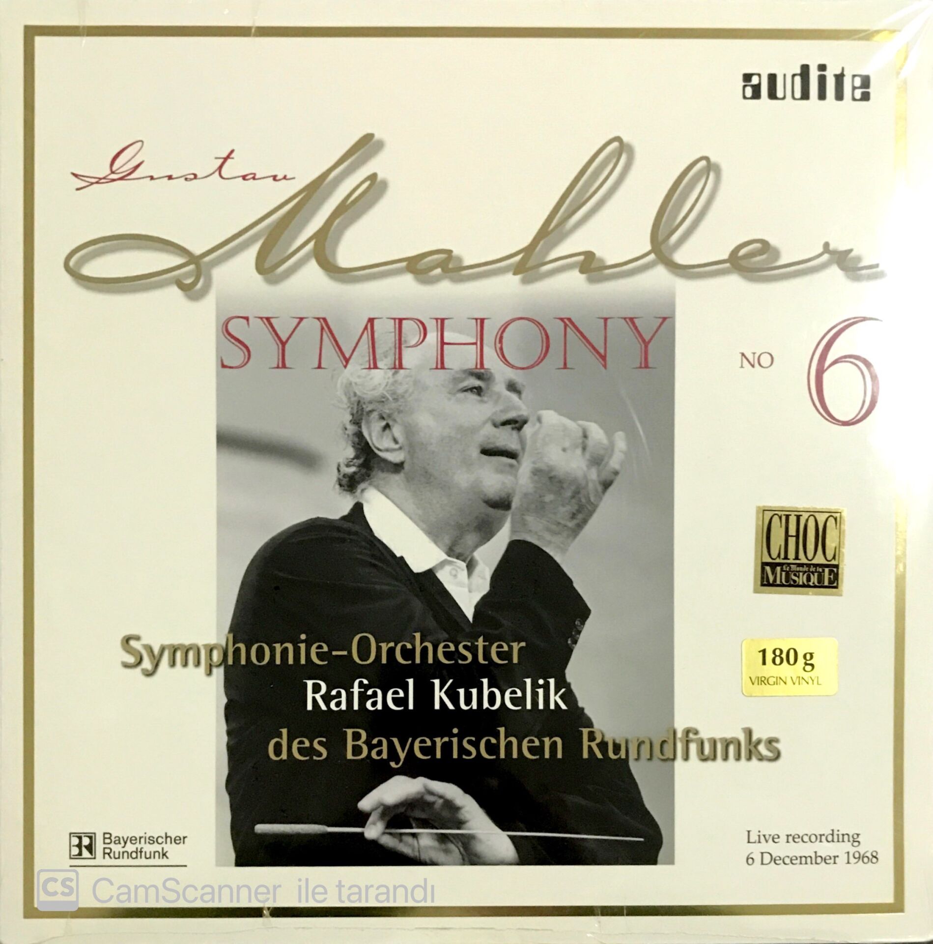 Mahler Symphony No 6. (2 LP) LP