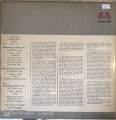 J. S. Bach - Branderburg Concertos Nos. 2 ,3 And 5 LP
