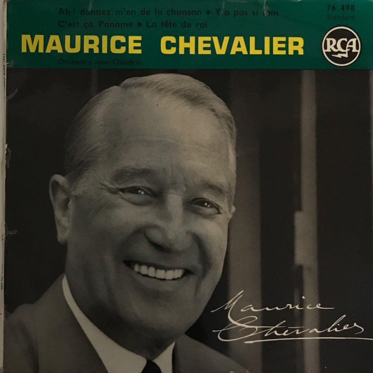 Maurice Chevalier Ah Donnez M'en De La Chanson 45lik