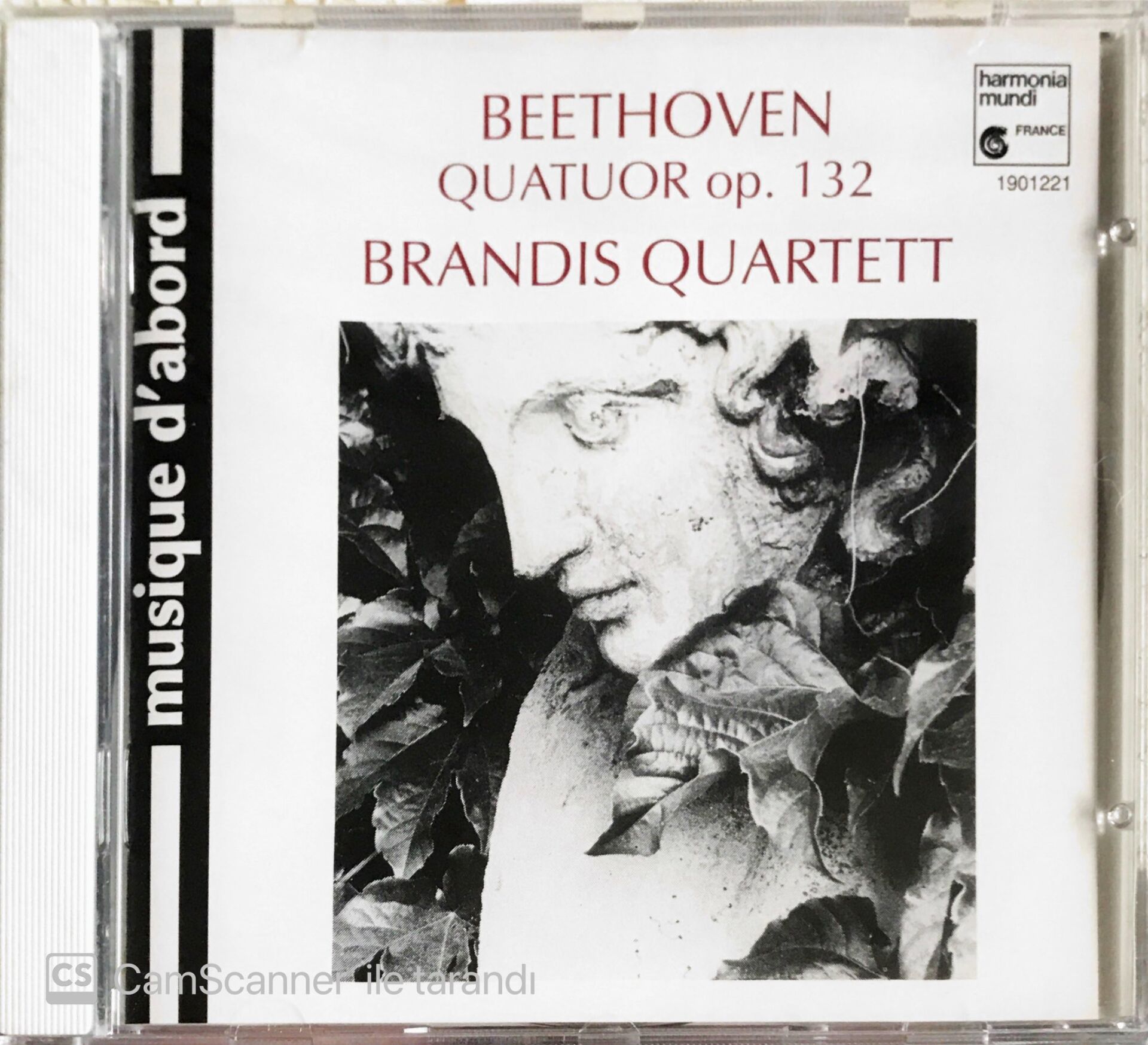 Beethoven/ Quatuor Op. 132 / Brandis Quartett - CD