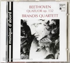 Beethoven/ Quatuor Op. 132 / Brandis Quartett - CD