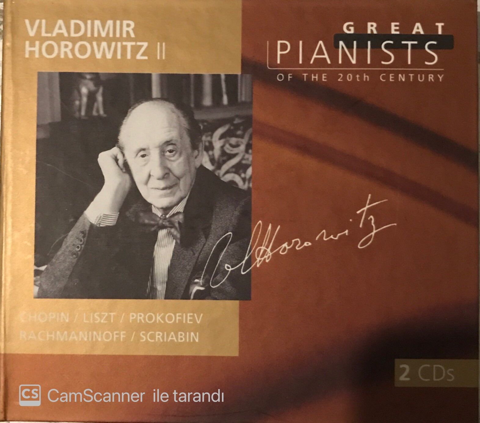 Vladimir Horowitz II - Great Pianists 2 CD