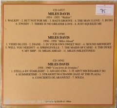 Miles Davis And His Golden Trumpet 3'lü CD