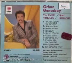 Orhan Gencebay Ya Evde Yoksan CD
