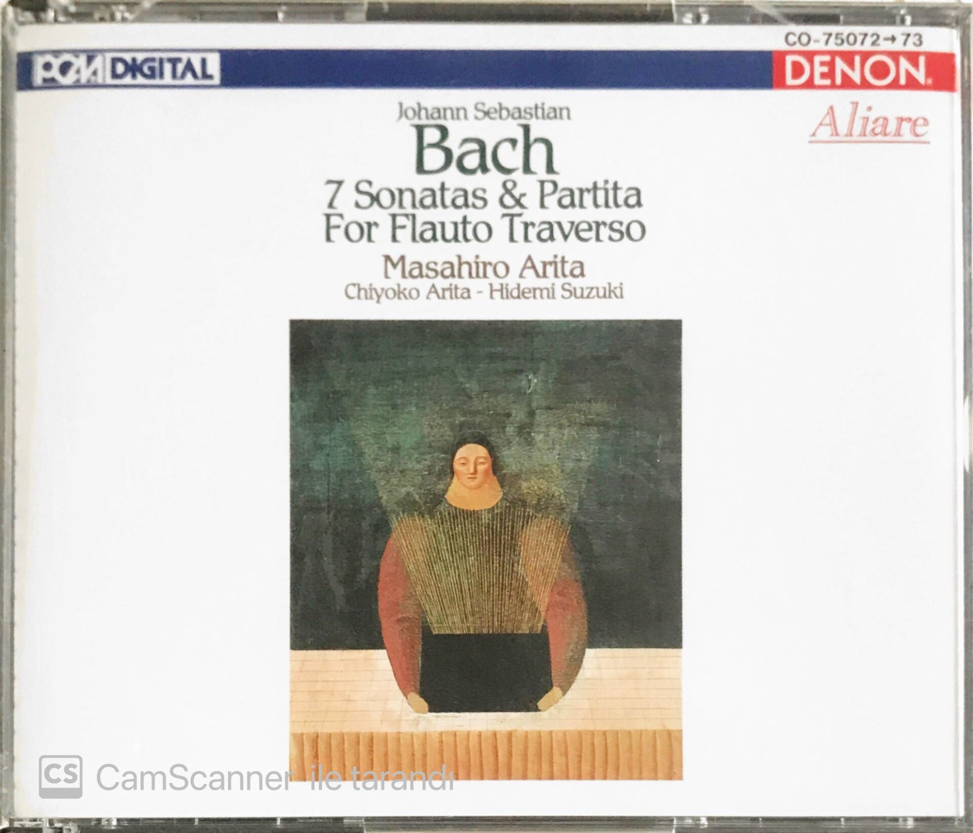Johann Sebastian Bach - 7 Sonatas & Partita Flor Flauto Traverso - CD