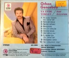 Orhan Gencebay Ya Evde Yoksan CD