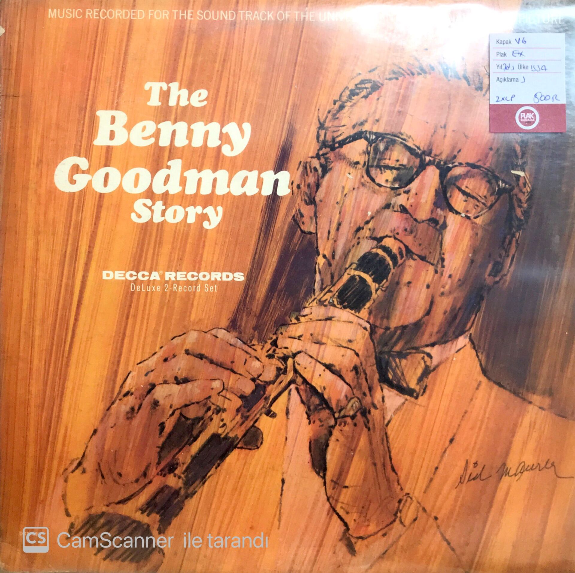 The Benny Goodman Story Double LP