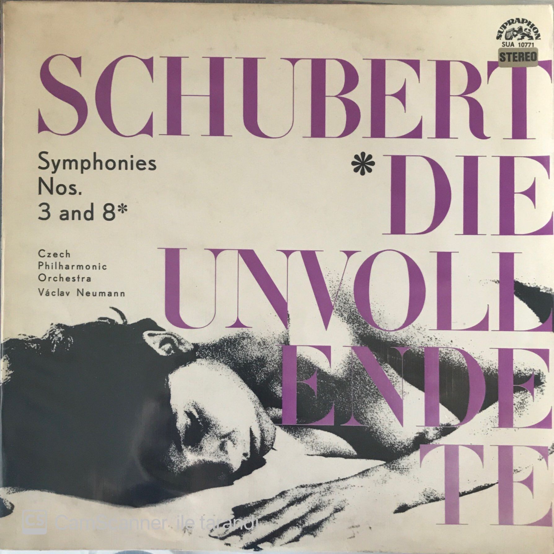 Schubert Die Unvoll Ende Te - Symphonies Nos. 3 and 8* LP