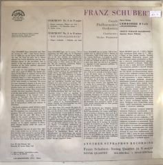 Schubert Die Unvoll Ende Te - Symphonies Nos. 3 and 8* LP