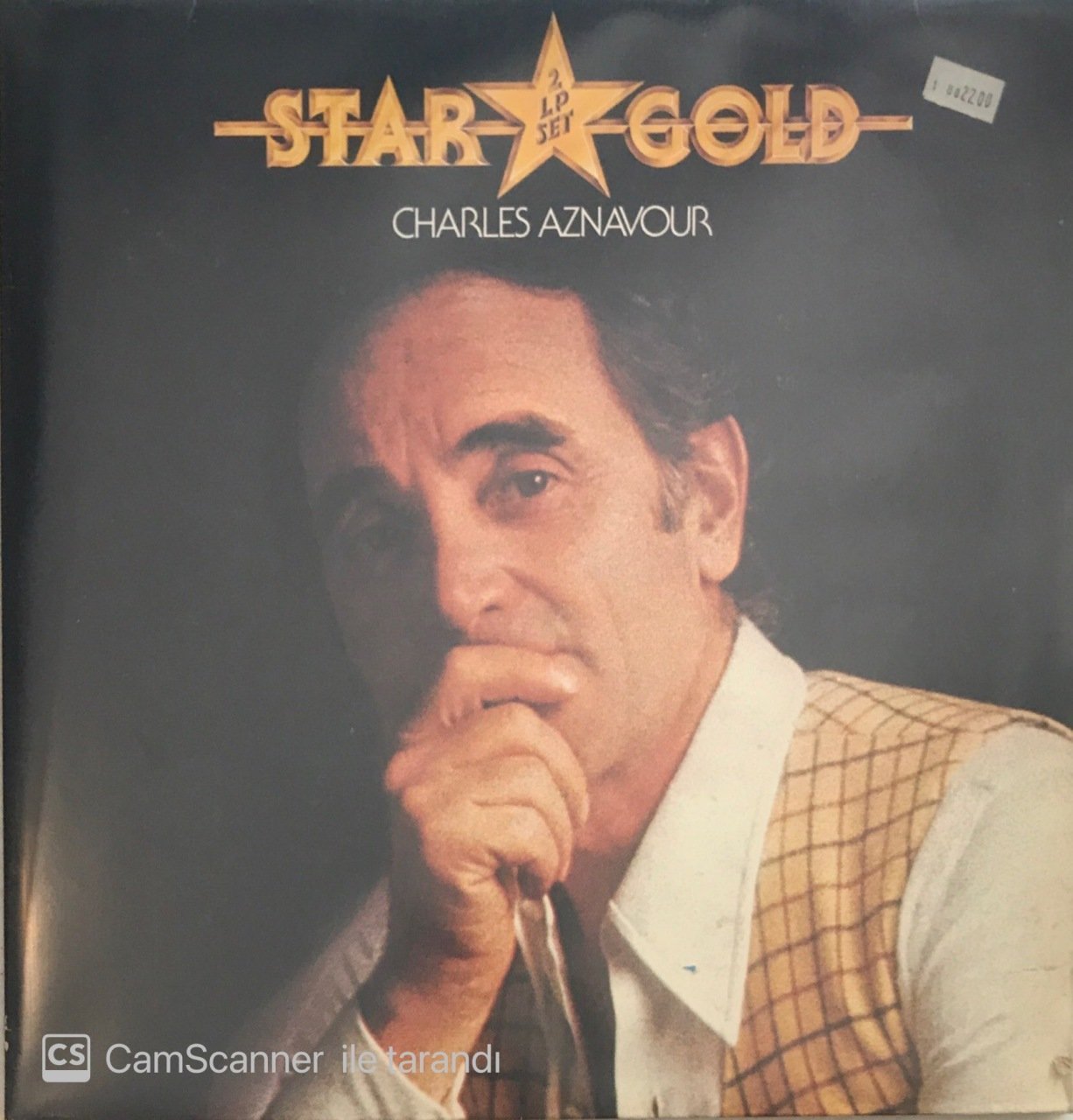 Charles Aznavour Star Gold Çift LP