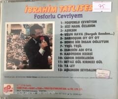 İbrahim Tatlıses Fosforlu Cevriyem CD