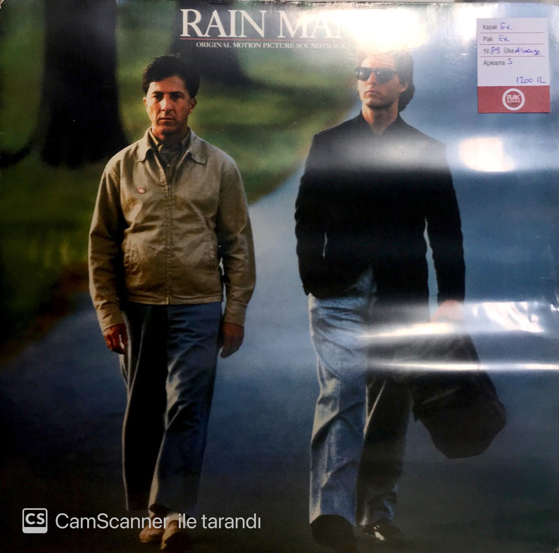 Rain Man Original Motion Picture Soundtrack LP