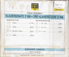 Schubert - Klaviersonate D 958/Drei Klavierstücke D 946 - Alexander Lonquich - CD