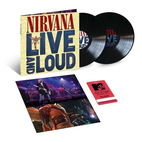 Nirvana Live And Loud Double LP