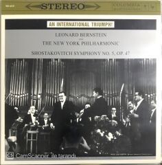 Leonard Bernstein The New York Philarmonic Shostakovitch Symphony NO.5  - LP