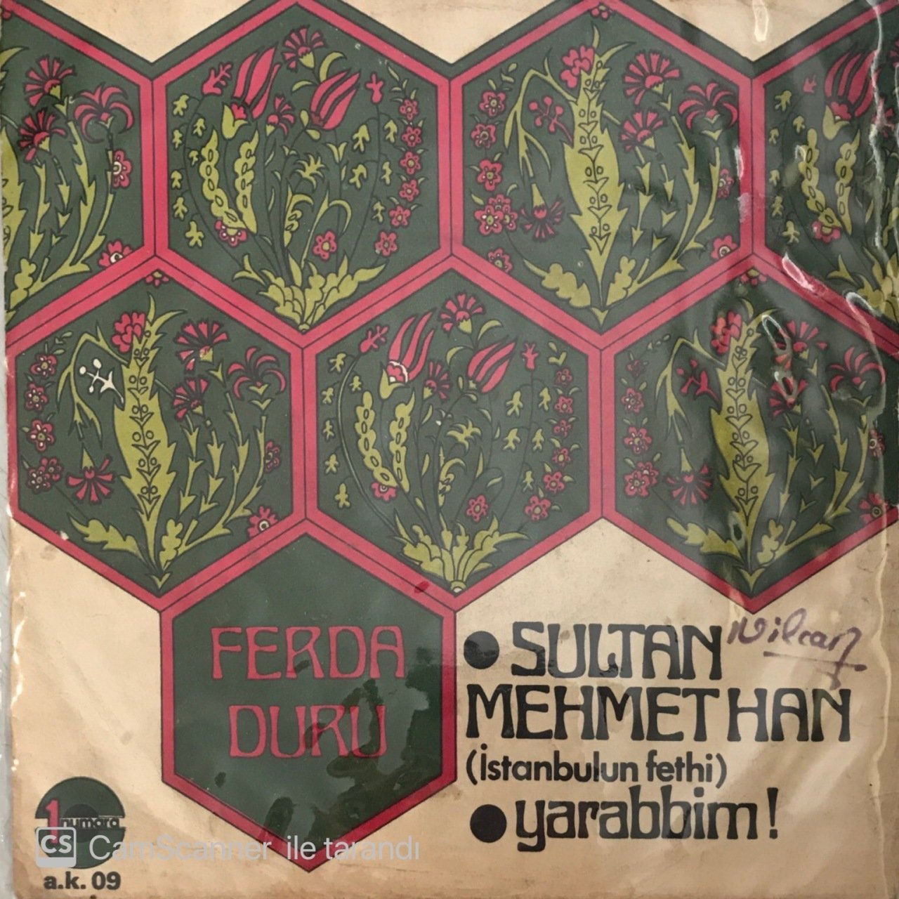 Dün Bugün Yarın Sultan Mehmet Han 45lik