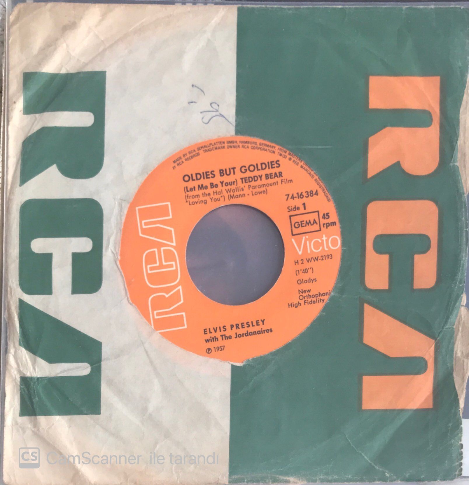 Elvis Prisley - Oldies But Goldies 45lik