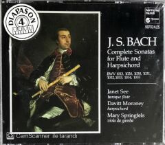 J. S. Bach / Flute & Harpsichord Sonatas - CD