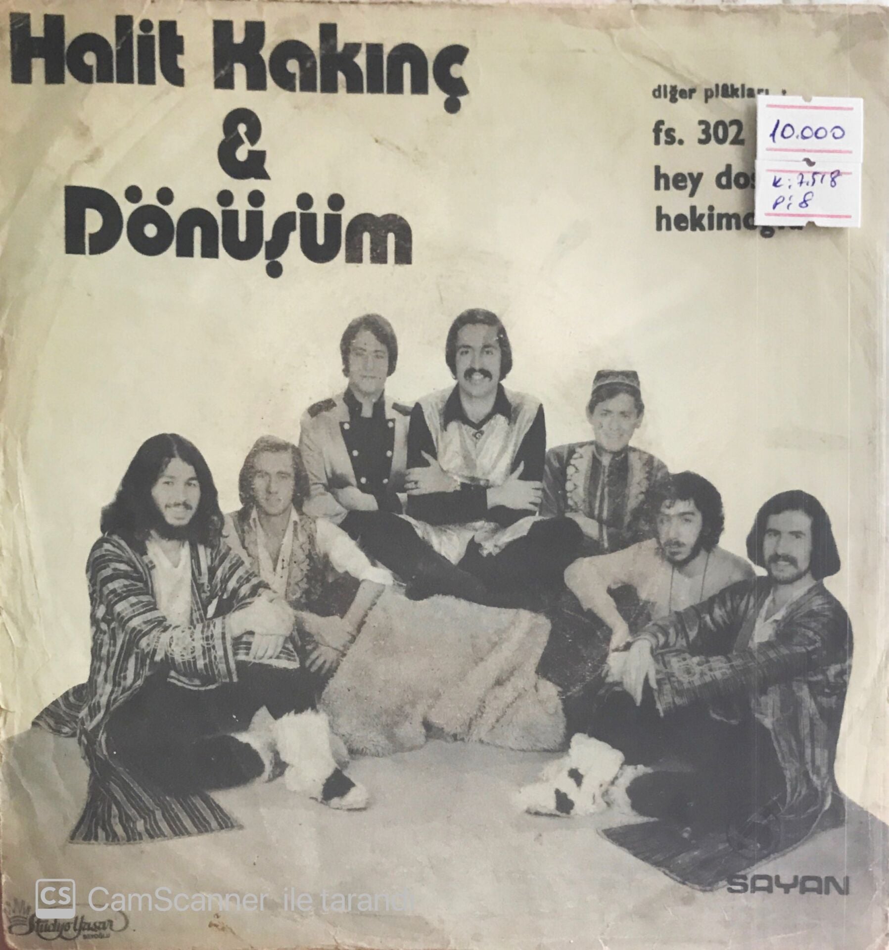 Halit Kakınç & Dönüşüm - Estergon Kalesi/Bana Bir Mutluluk Ver - 45'lik