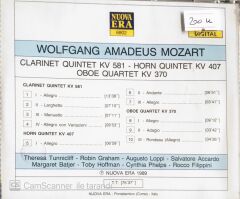 Mozart - Clarinet Quintet/Horn Quintet/Oboe Quartet - CD