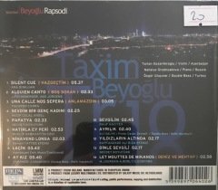 İstanbul Beyoğlu Rapsodi CD