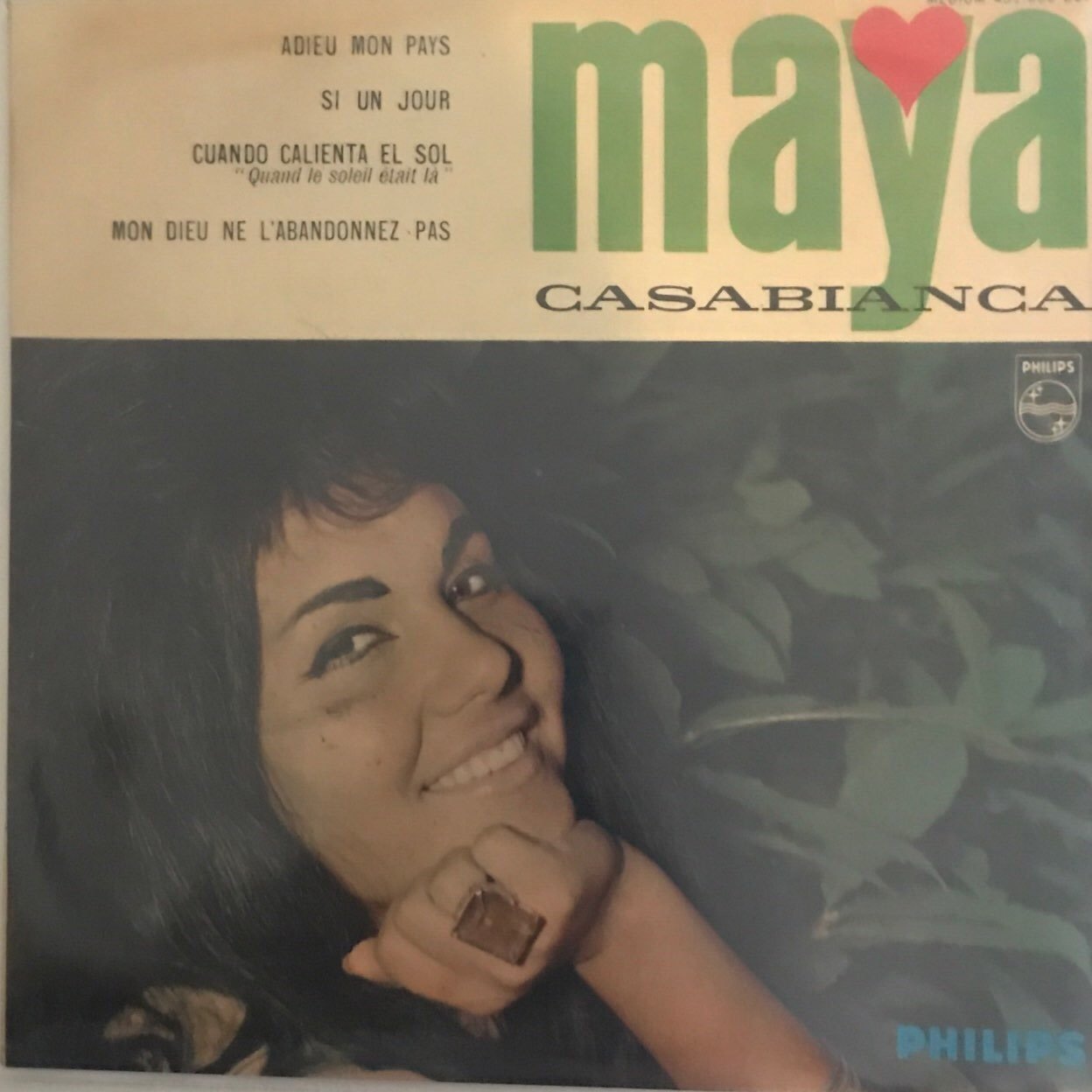 Maya Casabianca Adieu Mon Pays 45lik