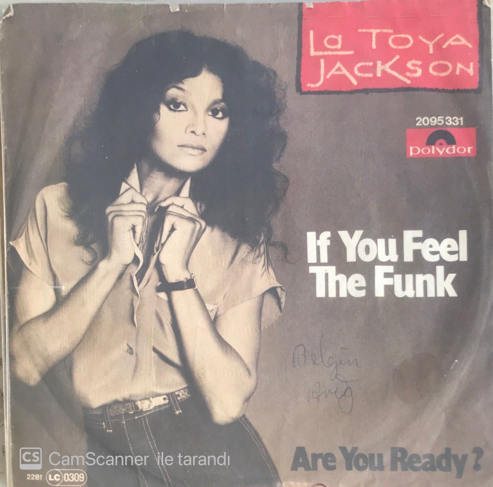 La Toya Jackson - Are You Ready 45lik