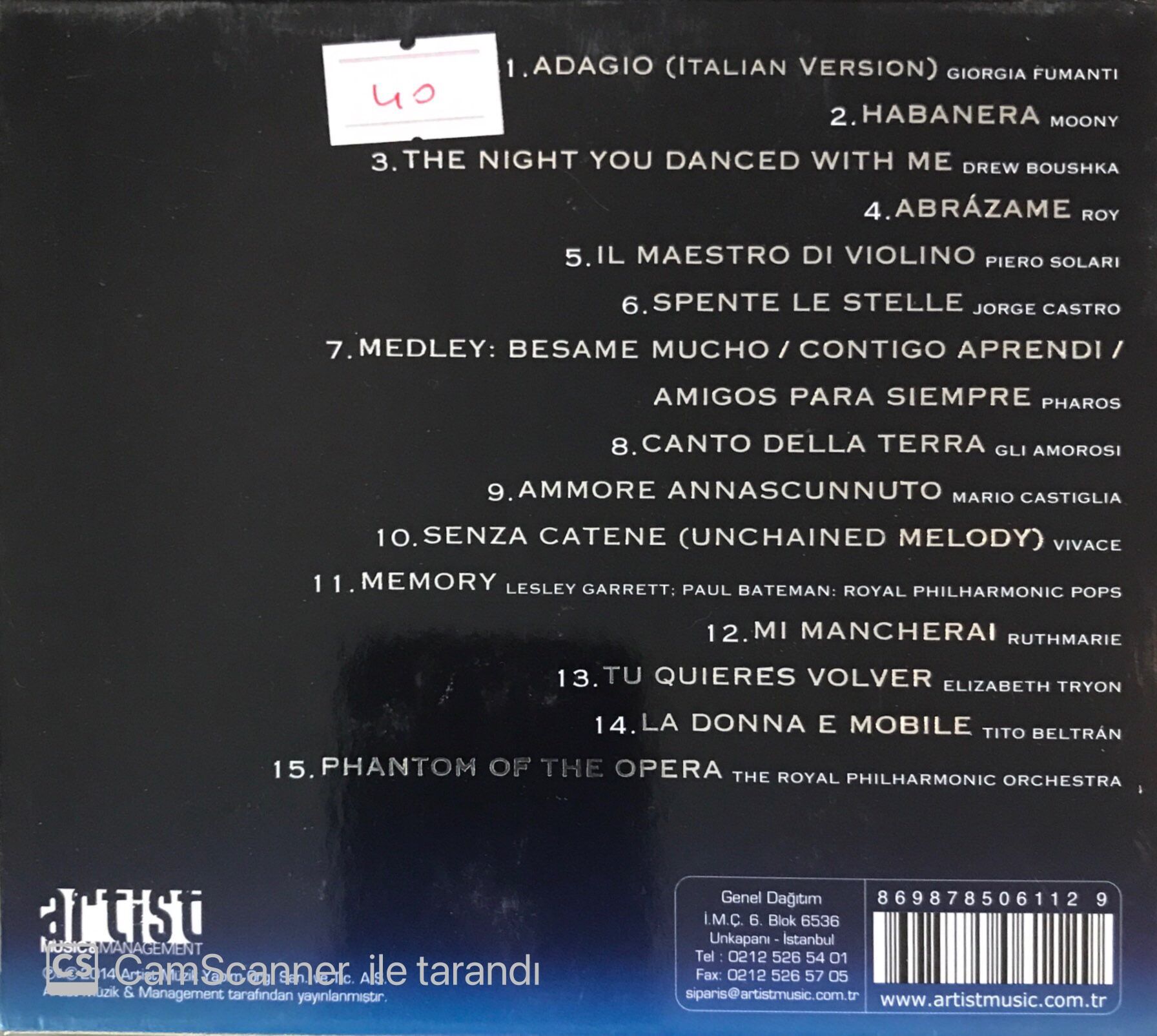 The Best Of Pop Opera CD Plak Satın Al