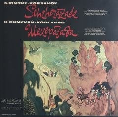 N. Rimsky-Korsakov  Russian State Symphony Orchestra Conductor Yevgeni Svetlanov Scheherazade LP