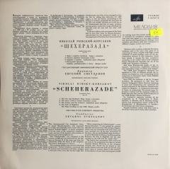 N. Rimsky-Korsakov  Russian State Symphony Orchestra Conductor Yevgeni Svetlanov Scheherazade LP