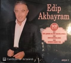 Edip Akbayram - Bir Şarkın Olsun Dudaklarında - Unutamadıklarım - Senden Haber Yok  3CD