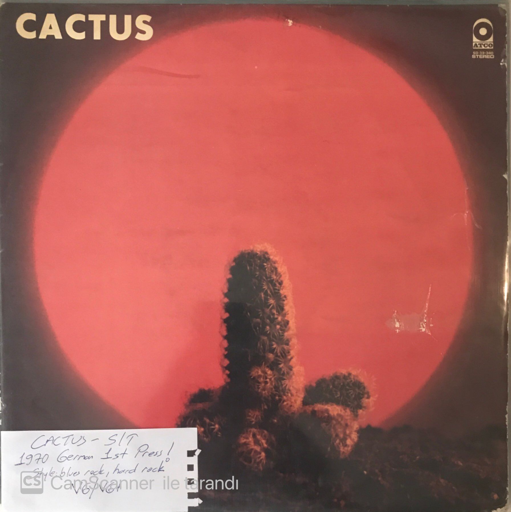 Cactus - Cactus LP