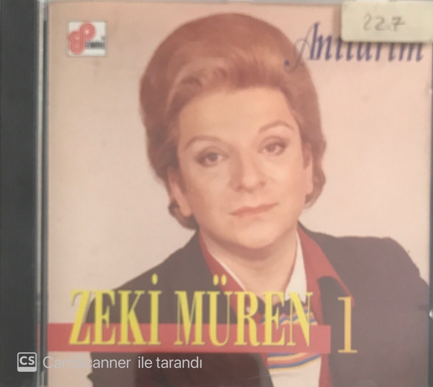 Zeki Müren Anılarımız 1 CD